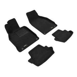 Porsche 911 Floor Mats - Front and Rear - 3D MAXpider - Elegant Series - Black - `20-`24 Porsche 911 Floor Mats - Front and Rear - 3D MAXpider - Elegant Series - Black - `20-`24